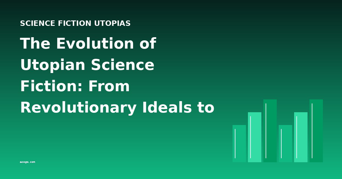 The Evolution of Utopian Science Fiction: From Revolutionary Ideals to Dystopian Warnings