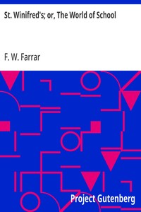 Cover of St. Winifred's; or, The World of School — Edition Insights